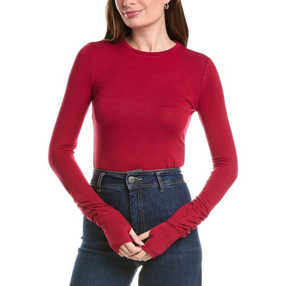 Walter Baker Womens Caroline Top, Red